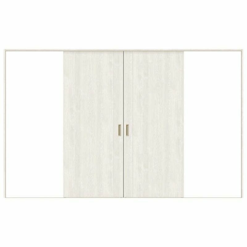 オーダーサイズ リクシル ラシッサＳ 室内引戸 Vレール方式 引分け戸 ASWH-LAC ノンケーシング枠 W2341～3949㎜×Ｈ1728～2425㎜