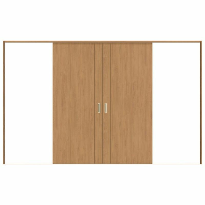 オーダーサイズ リクシル ラシッサＳ 室内引戸 Vレール方式 引分け戸 ASWH-LAC ケーシング付枠 W2341～3949㎜×Ｈ1728～2425㎜