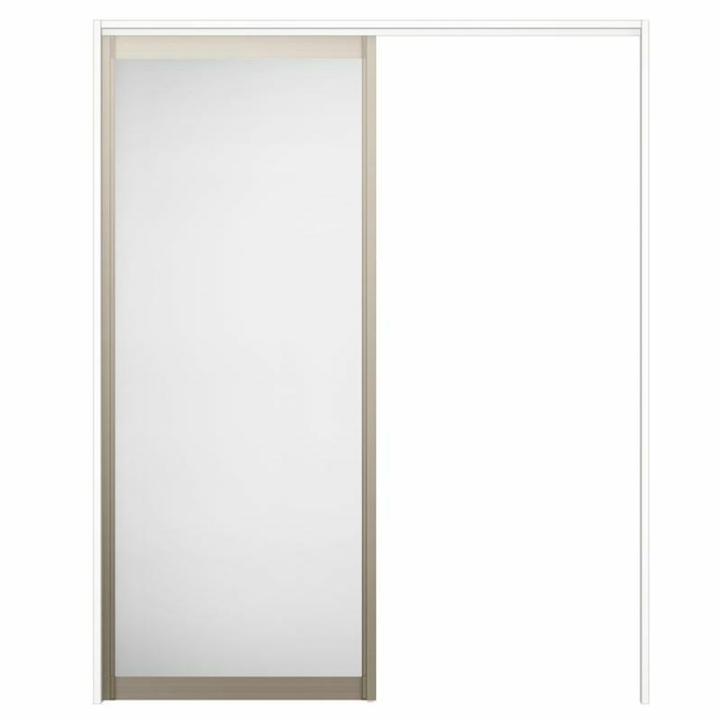 オーダーサイズ リクシル ラシッサＳ アルミタイプ 室内引戸 上吊方式 片引戸標準タイプ ASUK-LZA ノンケーシング枠 W1092～1992㎜×Ｈ1750～2425㎜