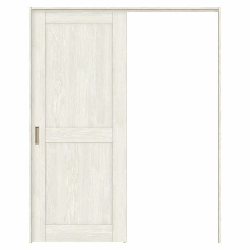 オーダーサイズ リクシル ラシッサＳ 室内引戸 上吊方式 片引戸標準タイプ ASUK-LAH ケーシング付枠 W1092～1992㎜×Ｈ1750～2425㎜