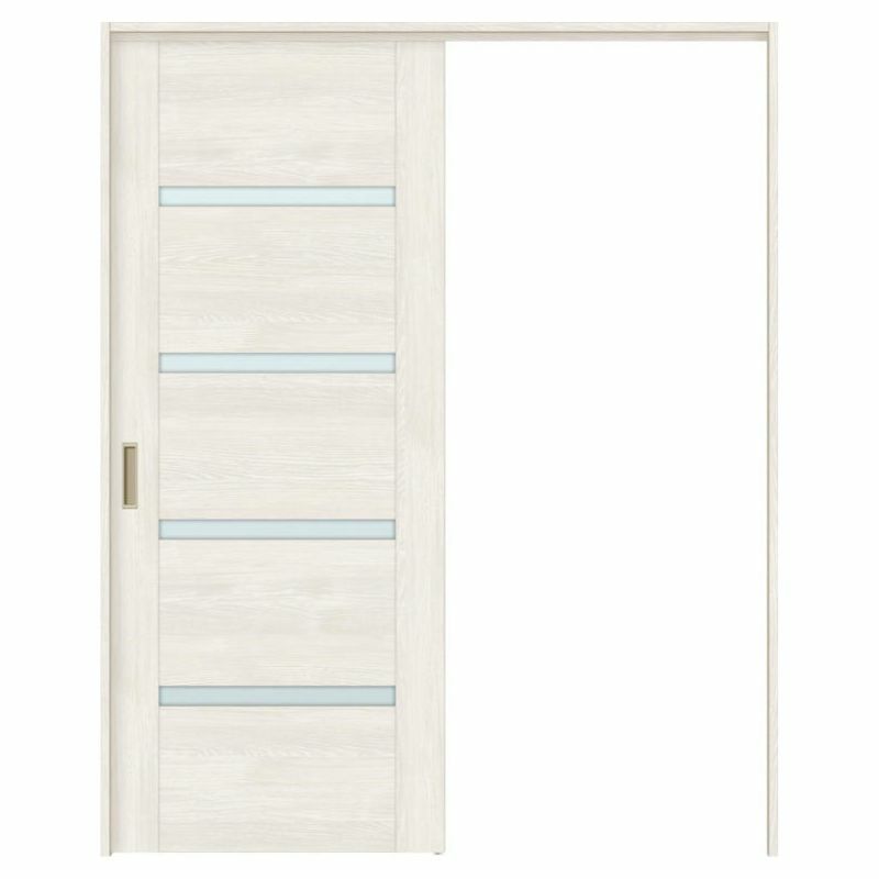 オーダーサイズ リクシル ラシッサＳ 室内引戸 上吊方式 片引戸標準タイプ ASUK-LGR ケーシング付枠 W1092～1992㎜×Ｈ1750～2425㎜