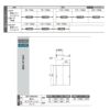 オーダーサイズ リクシル ラシッサＳ 室内引戸 上吊方式 引違い戸2枚建 ASUH-LAA ノンケーシング枠 W912(Ｗ1092)～1992㎜×Ｈ650(Ｈ1750)～2425㎜ 4枚目