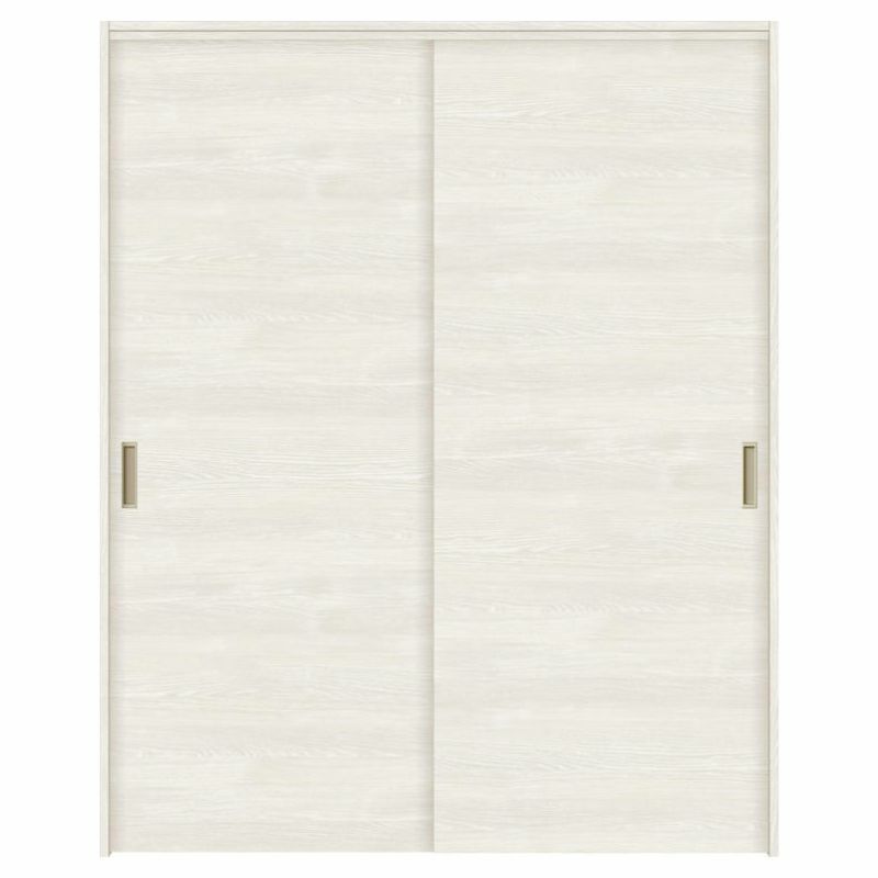 オーダーサイズ リクシル ラシッサＳ 室内引戸 上吊方式 引違い戸2枚建 ASUH-LAB ノンケーシング枠 W912(Ｗ1092)～1992㎜×Ｈ650(Ｈ1750)～2425㎜