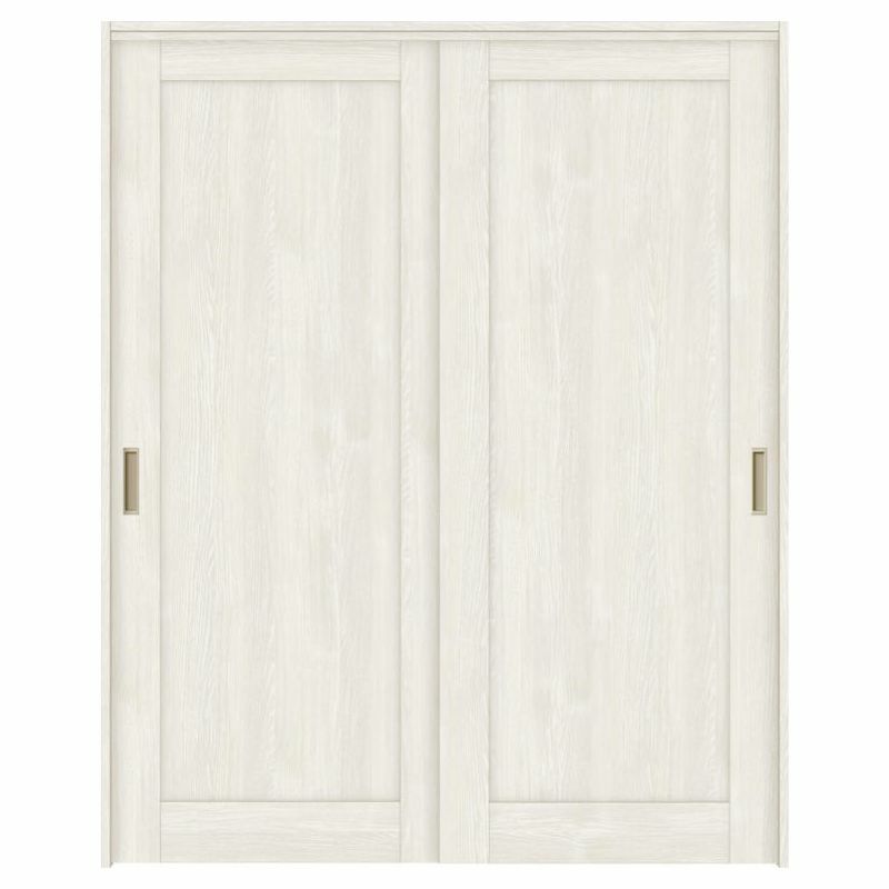 オーダーサイズ リクシル ラシッサＳ 室内引戸 上吊方式 引違い戸2枚建 ASUH-LAG ケーシング付枠 W1092～1992㎜×Ｈ1750～2425㎜