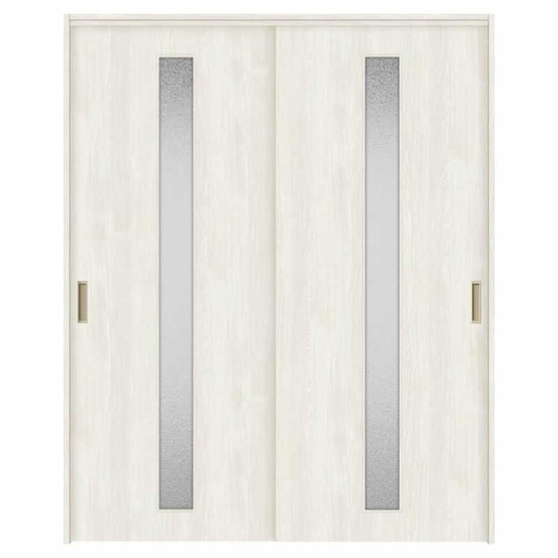 オーダーサイズ リクシル ラシッサＳ 室内引戸 上吊方式 引違い戸2枚建 ASUH-LGA ケーシング付枠 W1092～1992㎜×Ｈ1750～2425㎜