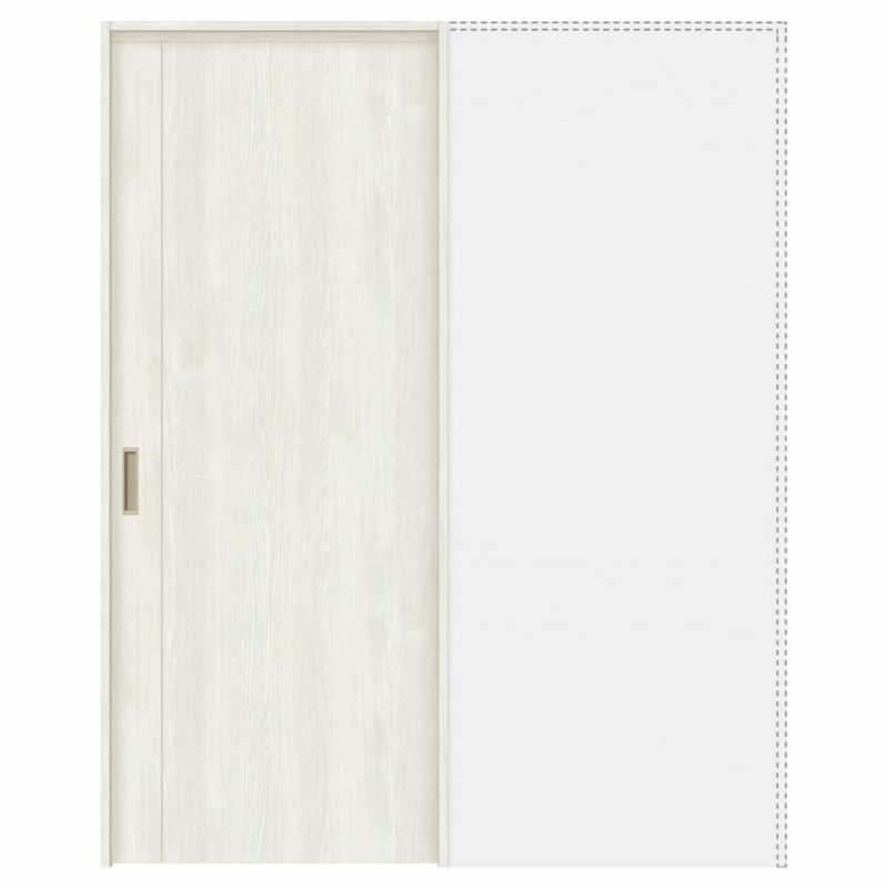 オーダーサイズ リクシル ラシッサＳ 室内引戸 上吊方式 引込み戸標準タイプ ASUHK-LAC ノンケーシング枠 W1188～1992㎜×Ｈ1750～2425㎜