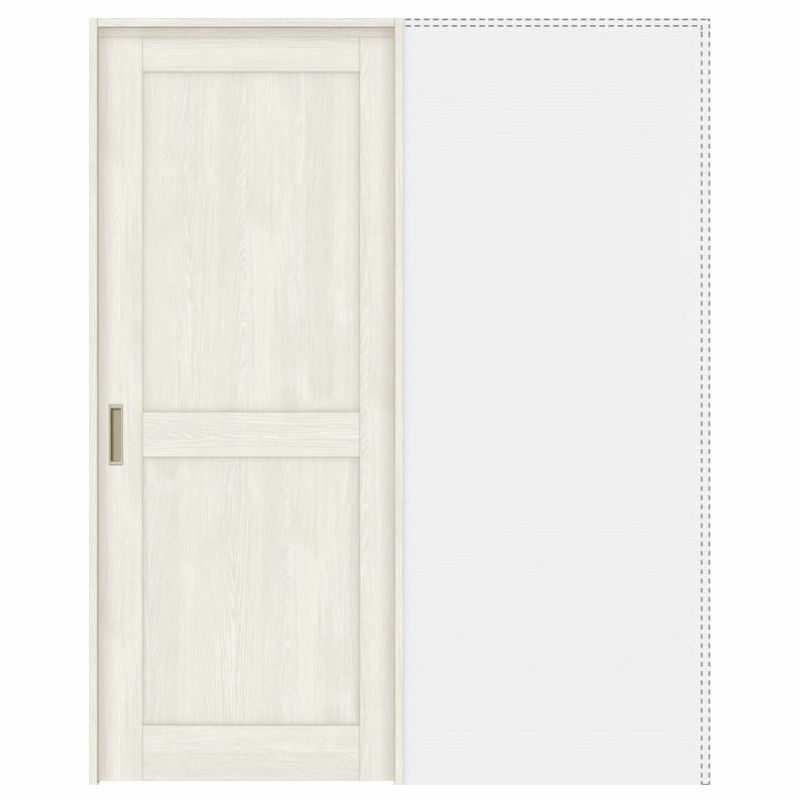 オーダーサイズ リクシル ラシッサＳ 室内引戸 上吊方式 引込み戸標準タイプ ASUHK-LAH ノンケーシング枠 W1188～1992㎜×Ｈ1750～2425㎜