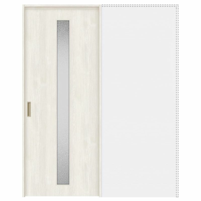 オーダーサイズ リクシル ラシッサＳ 室内引戸 上吊方式 引込み戸標準タイプ ASUHK-LGA ノンケーシング枠 W1188～1992㎜×Ｈ1750～2425㎜