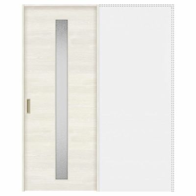 オーダーサイズ リクシル ラシッサＳ 室内引戸 上吊方式 引込み戸標準タイプ ASUHK-LGB ノンケーシング枠  W1188～1992㎜×Ｈ1750～2425㎜