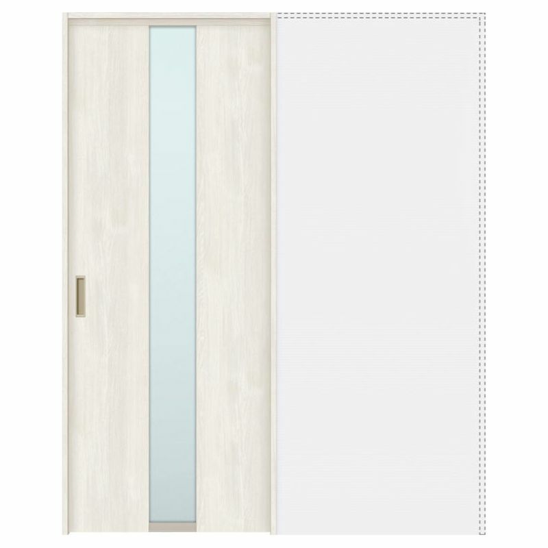 オーダーサイズ リクシル ラシッサＳ 室内引戸 上吊方式 引込み戸標準タイプ ASUHK-LGM ノンケーシング枠  W1188～1992㎜×Ｈ1750～2425㎜