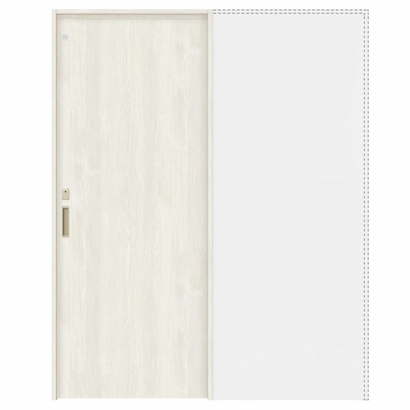 オーダーサイズ リクシル ラシッサＳ 室内引戸 上吊方式 引込み戸トイレタイプ ASUHL-LAA ノンケーシング枠 W912(W1188)～1992㎜×Ｈ650(Ｈ1750)～2425㎜