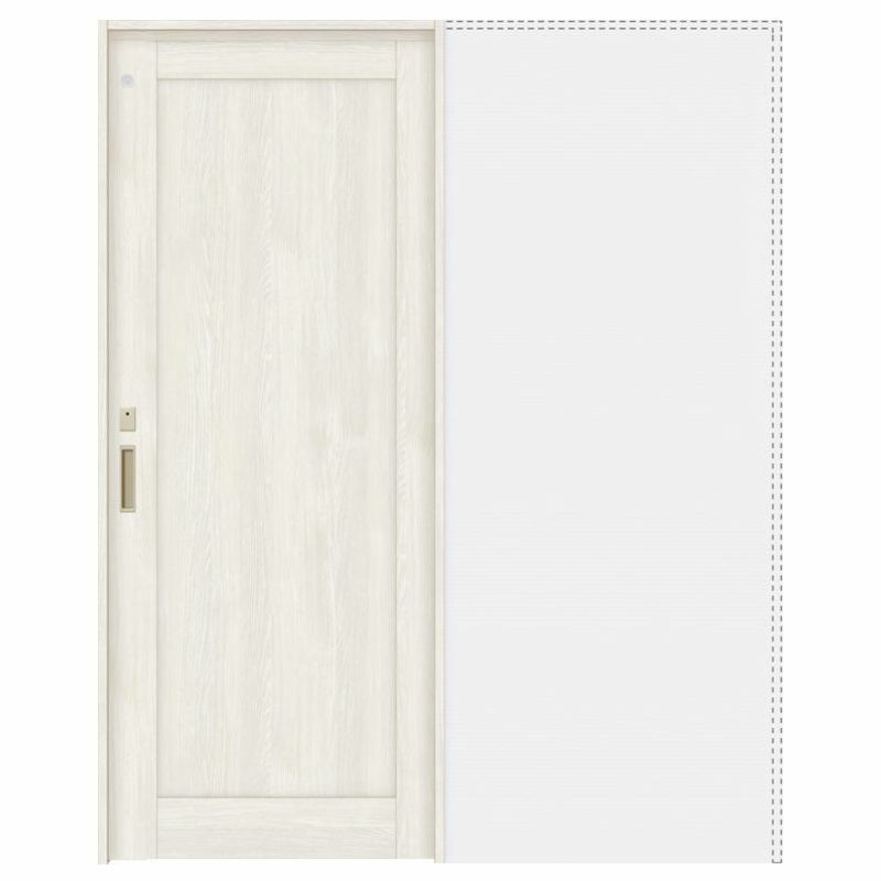 オーダーサイズ リクシル ラシッサＳ 室内引戸 上吊方式 引込み戸トイレタイプ ASUHL-LAG ノンケーシング枠 W1188～1992㎜×Ｈ1750～2425㎜