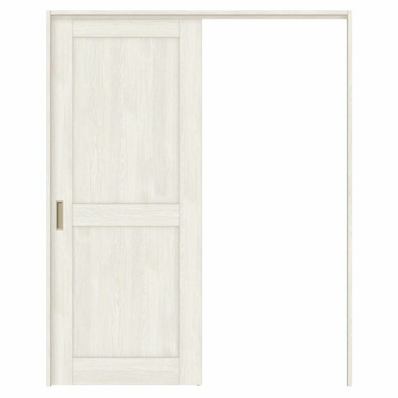 オーダーサイズ リクシル ラシッサＳ 可動間仕切り 引戸上吊方式 片引戸標準タイプ ASMKH-LAH ノンケーシング枠 W1092～1992㎜×Ｈ1750～2425㎜