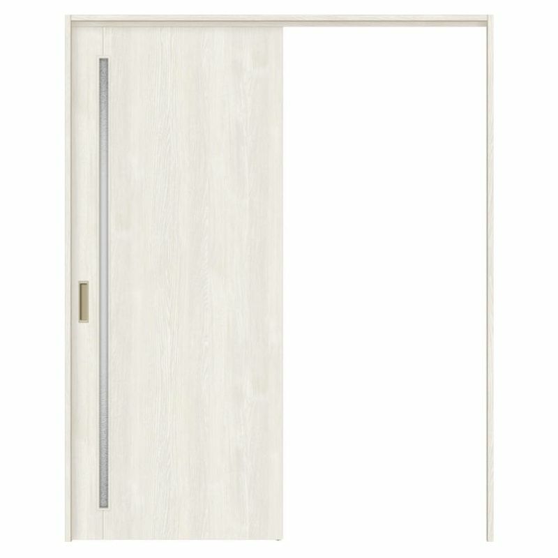 オーダーサイズ リクシル ラシッサＳ 可動間仕切り 引戸上吊方式 片引戸標準タイプ ASMKH-LGC ノンケーシング枠 W1092～1992㎜×Ｈ1750～2425㎜