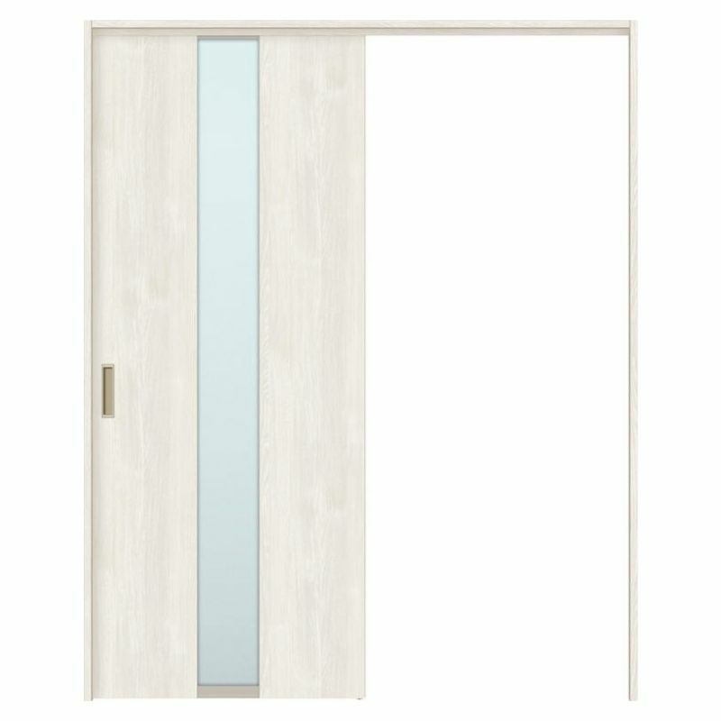 オーダーサイズ リクシル ラシッサＳ 可動間仕切り 引戸上吊方式 片引戸標準タイプ ASMKH-LGM ノンケーシング枠 W1092～1992㎜×Ｈ1750～2425㎜