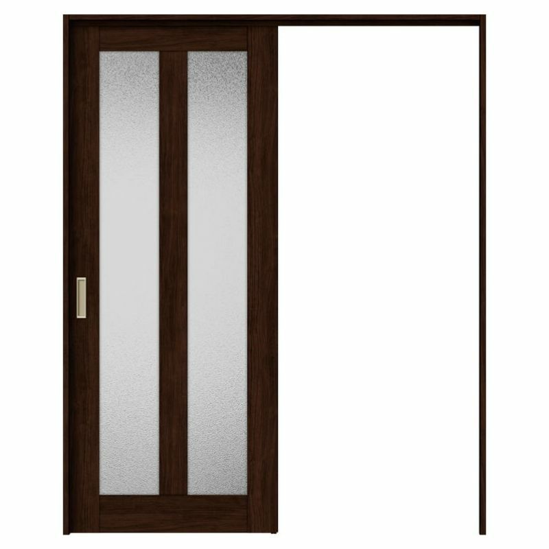 オーダーサイズ リクシル ラシッサＳ 可動間仕切り 引戸上吊方式 片引戸標準タイプ ASMKH-LGG ケーシング付枠 W1092～1992㎜×Ｈ1750～2425㎜