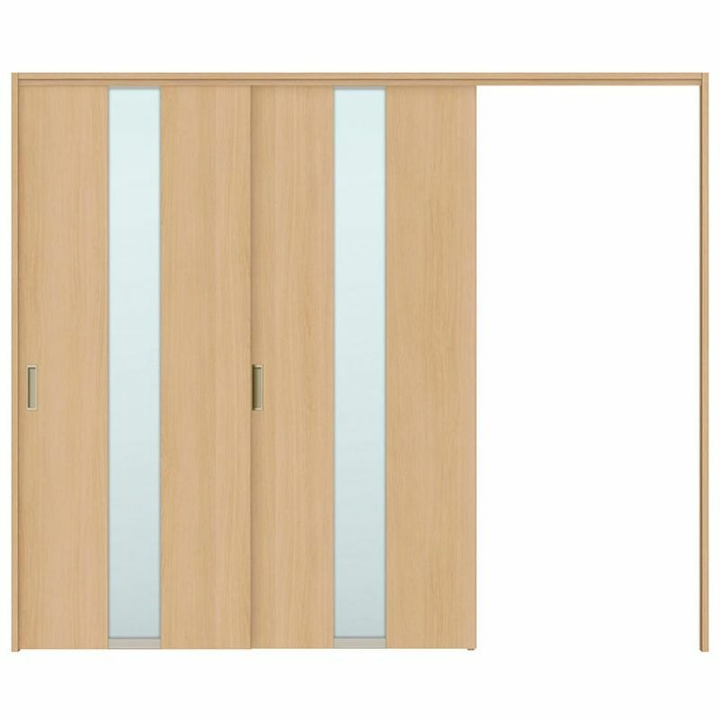 オーダーサイズ リクシル ラシッサＳ 可動間仕切り 引戸上吊方式 片引戸2枚建 ASMKD-LGM ケーシング付枠 W1604～2954㎜×Ｈ1750～2425㎜