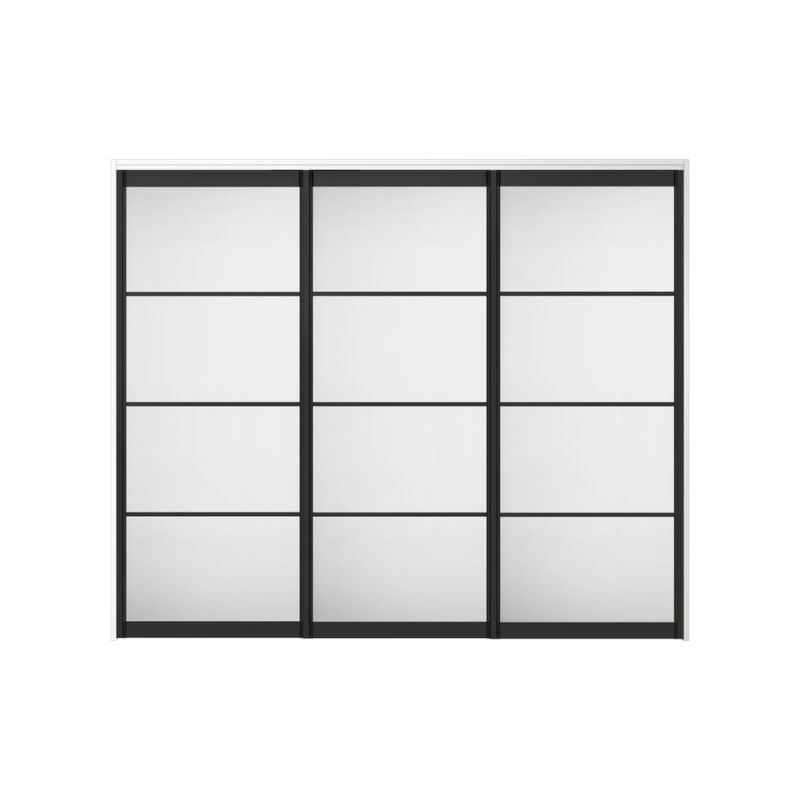 オーダーサイズ リクシル ラシッサＳ 可動間仕切り 上吊方式 引違い戸3枚建 ASMHT-LZB ノンケーシング枠 W1604～2954㎜×Ｈ1750～2425㎜