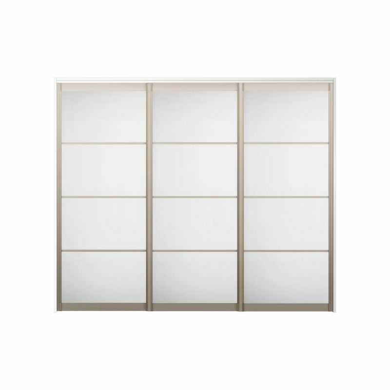 オーダーサイズ リクシル ラシッサS 可動間仕切り 上吊方式 引違い戸3