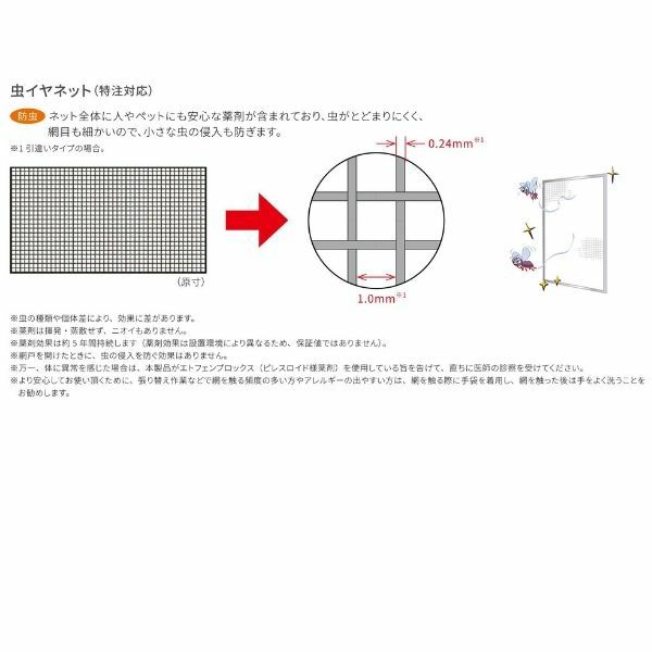 銀次 網戸 固定式網戸 高所用横すべり出し窓 160028(内法呼称157028