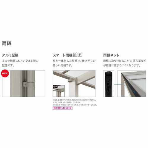 カーポート 2台駐車場 リクシル フーゴF900 1台用 M合掌 24・24-50型 W4802×L5028 熱線遮断FRP板DRタイプ 7枚目