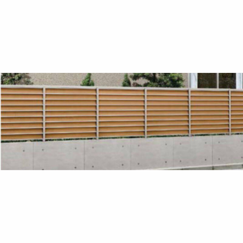 フェンス LIXIL サニーブリーズフェンス M型＜マテリアルカラータイプ＞ 間仕切りタイプ T-12 本体 1000×1200mm