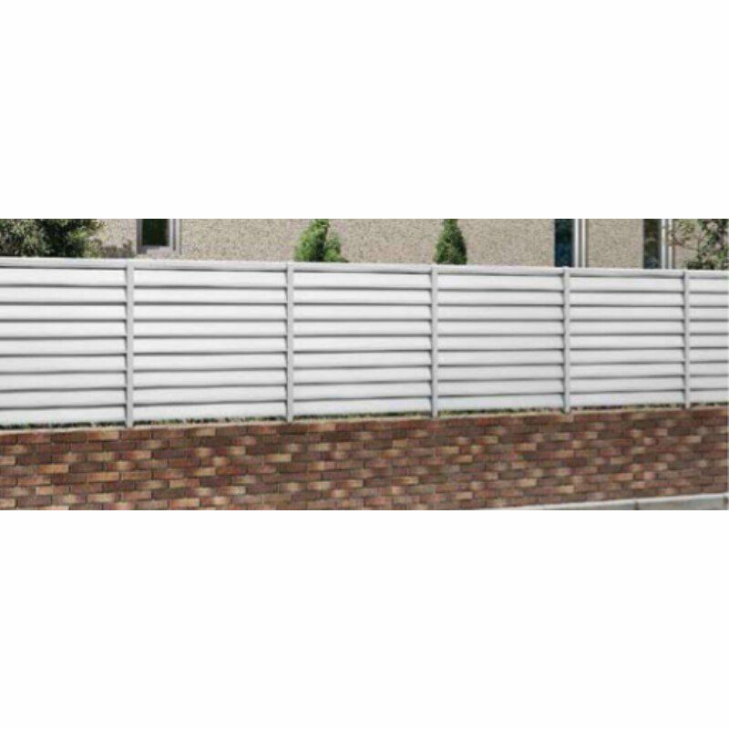 フェンス LIXIL サニーブリーズフェンス A型＜アルミタイプ＞ 間仕切りタイプ T-10 本体 1000×1000mm