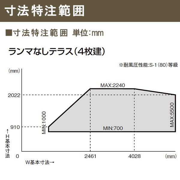 店舗引き戸 内付型 特注 W1000～3000×H700～2000mm オーダーサイズ 4枚建 単板ガラス 1枚ガラス仕様 引戸 店舗 土間用 玄関 LIXIL リクシル TOSTEM トステム 店舗 引戸 倉庫 物置 非住居用 汎用 引き戸 出入り口 サッシ お店 リフォーム DIY 3枚目