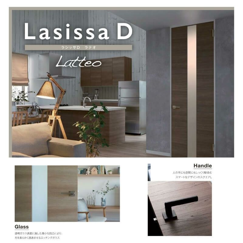 【オーダーサイズ 】リクシル ラシッサD ラテオ 可動間仕切り 片引戸 2枚建 ALMKD-LAA ケーシング付枠 Ｗ1604～2954㎜×Ｈ1750～2425㎜ 9枚目