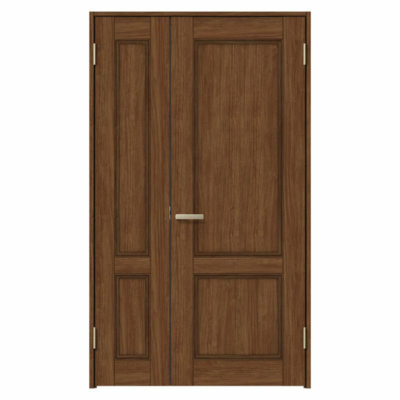 室内ドア 親子ドア ラシッサS LAY ケーシング付枠 1220 W1188×H2023mm パネルドア 錠付き/錠なし リクシル LIXIL 屋内 セミオーダー 建具 ドア 木製 おしゃれ 室内ドア 交換リフォーム DIY   【リフォームおたすけDIY】