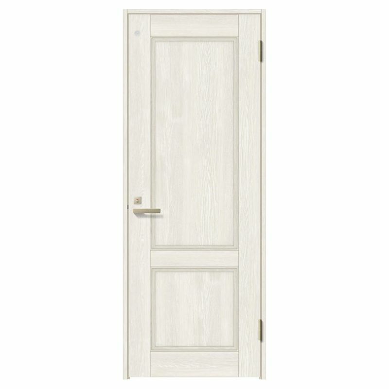 トイレドア 特注 オーダーサイズ ラシッサS LAY ノンケーシング枠 W597～957×H1740～2425mm リクシル LIXIL 明かり窓付 錠付き 屋内 オーダー 建具 ドア 木製 おしゃれ 室内ドア交換 リフォーム DIY  【リフォームおたすけDIY】