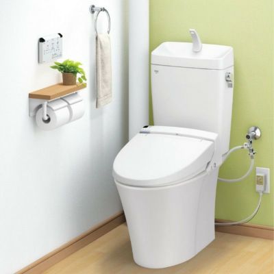 アメージュ便器 便器+タンク 便座別 LIXIL/INAX 床上排水155タイプ マンションリフォーム用  アクアセラミック 手洗付 (YBC-Z30PM+YDT-Z380PM 他)