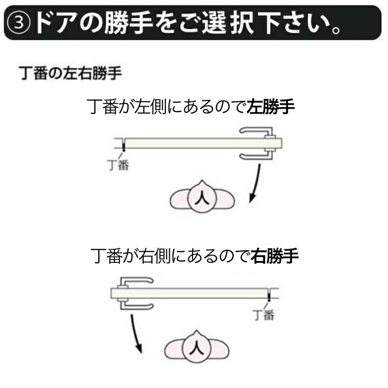 かんたん建具 扉のみ取替用 開き戸 オーダーサイズドア 幅～915×高さ～1820mm 丁番加工付 ペットドア付(小中型犬用) レバーハンドル リフォーム 交換 DIY 4枚目
