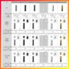 室内引戸 引き違い戸 2枚建 Vレール方式 ラシッサS パネルタイプ LAY ノンケーシング枠 1620/1820 リクシル トステム 引違い戸 ドア 引き戸 LIXIL/TOSTEM リビング建材 室内建具 戸 扉 ドア リフォーム DIY 6枚目