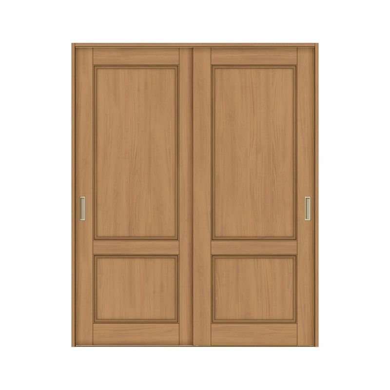 室内引戸 引き違い戸 2枚建 Vレール方式 ラシッサS パネルタイプ LAY ケーシング付枠 1620/1820 リクシル トステム 引違い戸 ドア 引き戸 LIXIL/TOSTEM リビング建材 室内建具 戸 扉 ドア リフォーム DIY