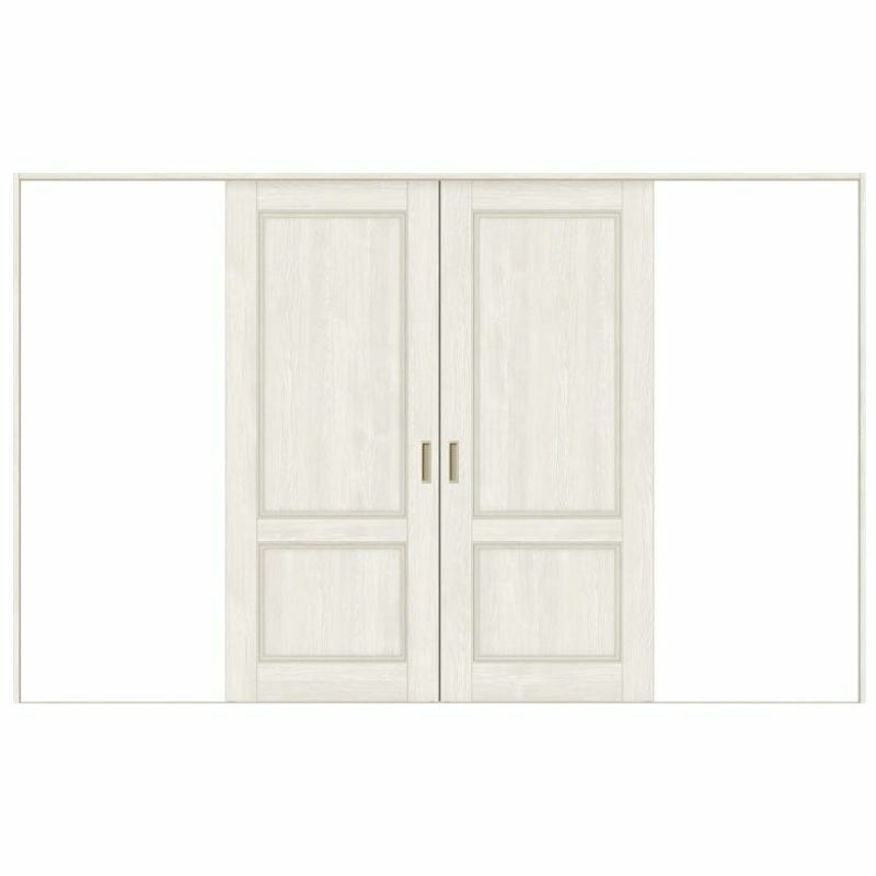 室内引戸 引分け戸 Vレール方式 ラシッサS パネルタイプ LAY ノンケーシング枠 3220 W3253×H2023mm リクシル トステム 引き分け戸 室内 ドア 引き戸 LIXIL/TOSTEM リビング建材 室内建具 戸 扉 ドア リフォーム DIY