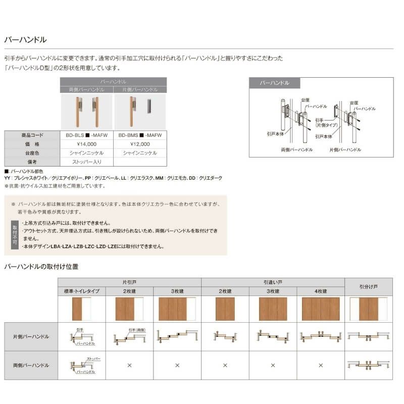 室内引戸 Vレール方式 リクシル ラシッサD キナリモダン 引違い戸 4枚建  AKHF-LAA ノンケーシング枠 3220 W3253mm×H2023mm 引き違い戸 建具 リフォーム DIY 7枚目