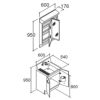 ピアラ 洗面台本体 AR3N-605SY/■H ミラーキャビネット MAR2-602TXSU セット 間口600mm LIXIL リクシル INAX イナックス 洗面化粧台 リフォーム DIY 3枚目