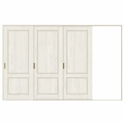 オーダーサイズ リクシル ラシッサＳ 室内引戸 Vレール方式 片引戸3枚建 ASKT-LAY ノンケーシング枠 W2308～3916mm×Ｈ1728～2425mm