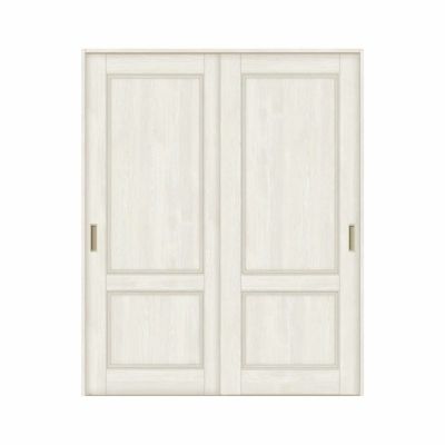 オーダーサイズ リクシル ラシッサＳ 室内引戸 Vレール方式 引違い戸2枚建 ASHH-LAY ノンケーシング枠 W1188～1992mm×Ｈ1728～2425mm