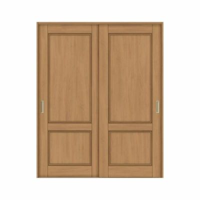 オーダーサイズ リクシル ラシッサＳ 室内引戸 Vレール方式 引違い戸2枚建 ASHH-LAY ケーシング付枠 W1188～1992mm×Ｈ1728～2425mm