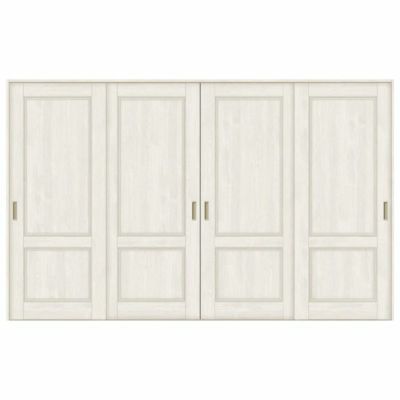 オーダーサイズ リクシル ラシッサＳ 室内引戸 Vレール方式 引違い戸4枚建 ASHF-LAY ノンケーシング枠 W2341～3949mm×Ｈ1728～2425mm