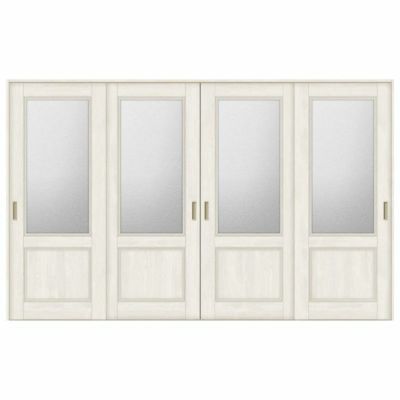 オーダーサイズ リクシル ラシッサＳ 室内引戸 Vレール方式 引違い戸4枚建 ASHF-LGY ノンケーシング枠 W2341～3949mm×Ｈ1728～2425mm