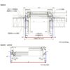 上げ下げ窓FS 06911(204) サーモスA W730×H1170mm 複層ガラス アルミサッシ リクシル トステム LIXIL TOSTEM 断熱 窓サッシ アルミサッシ 窓 住宅用 家  おたすけ リフォーム DIY 9枚目