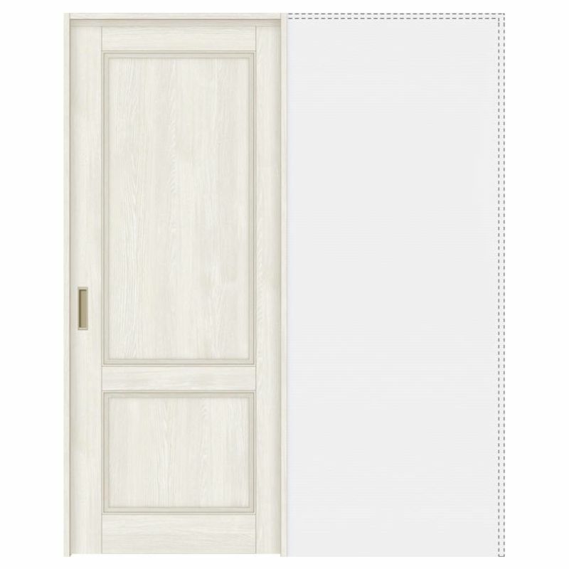 室内引戸 引き込み戸 標準タイプ 上吊方式 ラシッサS パネルタイプ LAY ノンケーシング枠 1420/1620/1820 リクシル トステム 上吊り引込戸 リフォーム DIY