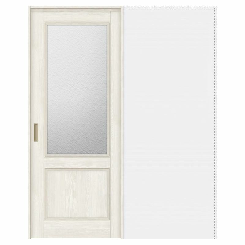 室内引戸 引き込み戸 標準タイプ 上吊方式 ラシッサS ガラスタイプ LGY ノンケーシング枠 1420/1620/1820 リクシル トステム 上吊り引込戸 リフォーム DIY