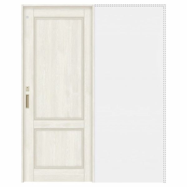 室内引戸 引き込み戸 トイレタイプ 上吊方式 ラシッサS パネルタイプ LAY ノンケーシング枠 1420/1620/1820 リクシル トステム 引込戸 リフォーム DIY