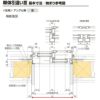 引き違い窓 半外付 08003 セレクトサッシＰＧ W845×H370 mm LIXIL 窓サイズ 2枚建 アルミサッシ アルミ窓 引違い窓 複層 ガラス リフォーム DIY 7枚目