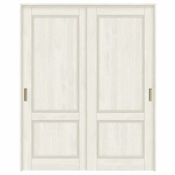 オーダーサイズ リクシル ラシッサＳ 室内引戸 上吊方式 引違い戸2枚建 ASUH-LAY ケーシング付枠 W1092～1992mm×Ｈ1750～2425mm