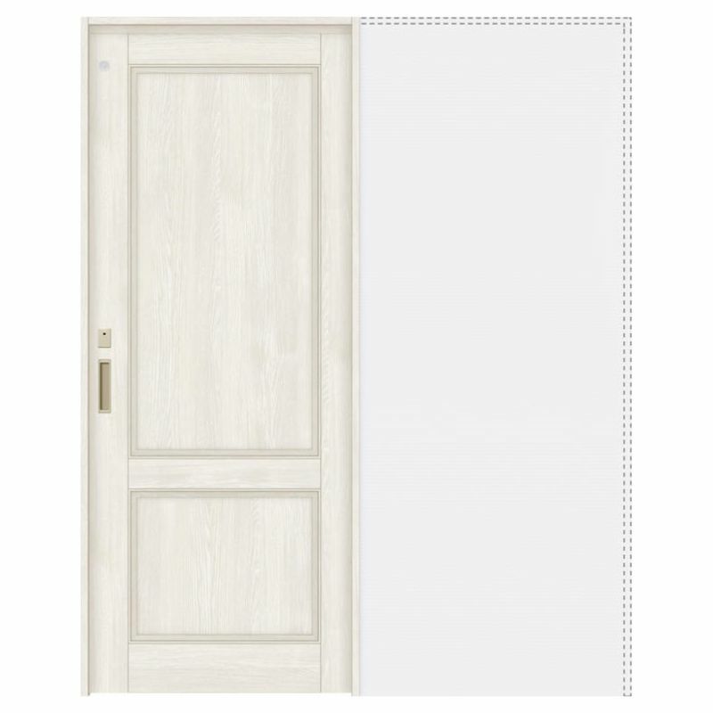 オーダーサイズ リクシル ラシッサＳ 室内引戸 上吊方式 引込み戸トイレタイプ ASUHL-LAY ノンケーシング枠 W1188～1992mm×Ｈ1750～2425mm